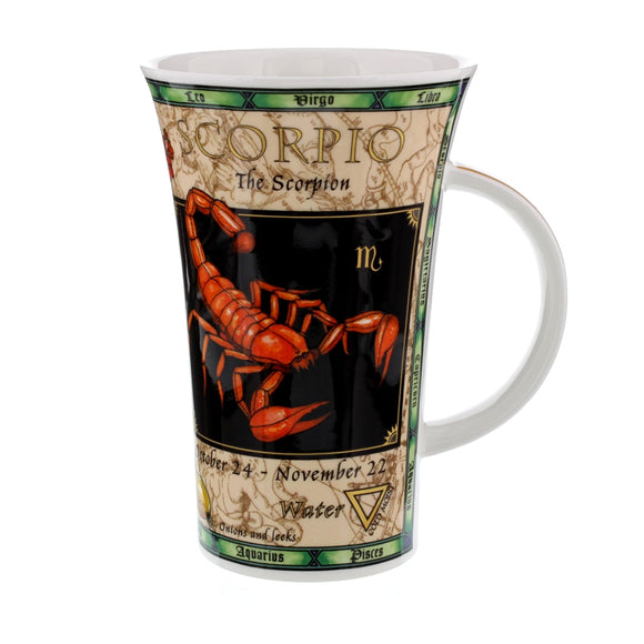 Dunoon Zodiacs Scorpio Glencoe Shape Mug