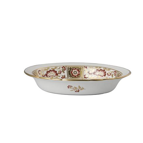 Derby Panel Red Open Vegetable Dish