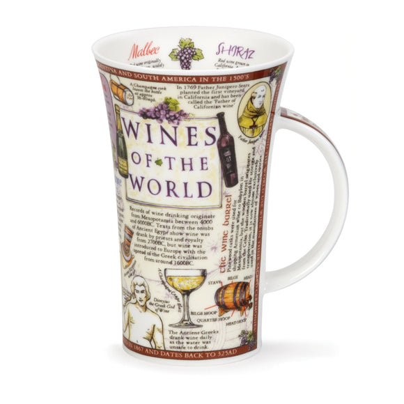 Dunoon Wines of the World Glencoe shape Mug