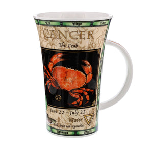 Dunoon Zodiacs Cancer Glencoe Shape Mug