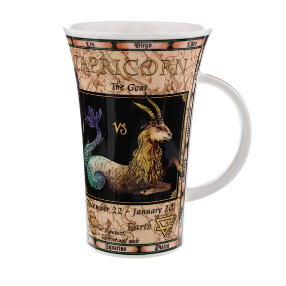 Dunoon Zodiacs Capricorn Glencoe Shape Mug