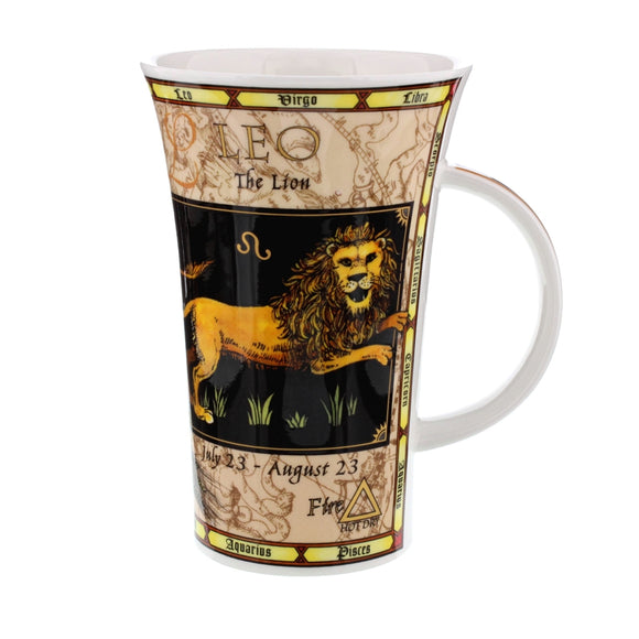 Dunoon Zodiacs Leo Glencoe Shape Mug