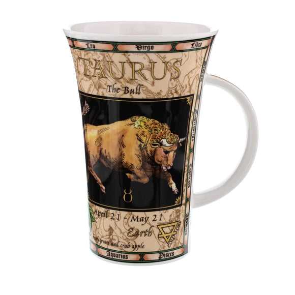 Dunoon Zodiacs Taurus Glencoe Shape Mug