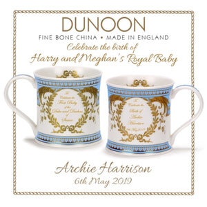 Dunoon Archie Harrison Birth Commemorative Mug