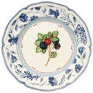 Cottage Salad Plate Blackberry Blue 21cm