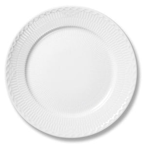 Royal Copenhagen White Half Lace Dinner Plate 10.75"