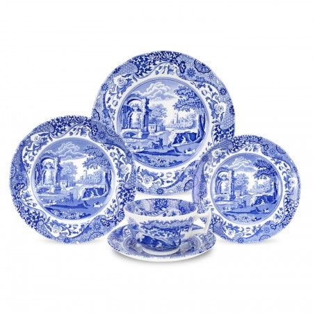 Spode Blue Italian 20pc Set