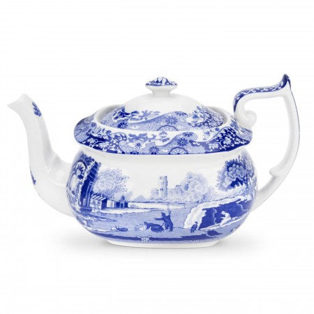 Spode Blue Italian Teapot 2pt