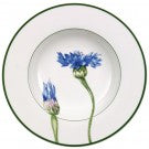 Flora Deep plate Bleuet 24cm