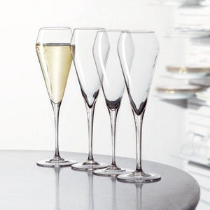 Spiegelau Willsberger Crystal Champagne Set of 4