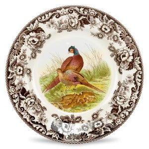 Spode Woodland Dinner Plate 10.5" Pheasant Motif