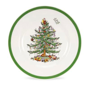 Spode Christmas Tree Salad/Dessert Plate 8"