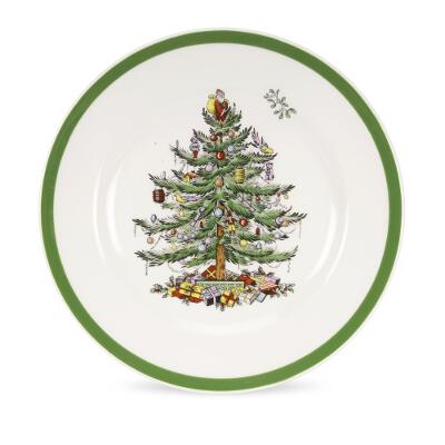 Spode Christmas Tree Salad/Dessert Plate 8