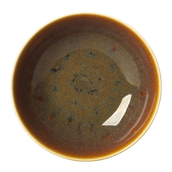 ART GLAZE FLAMED CARAMEL - COUPE BOWL (30cm)
