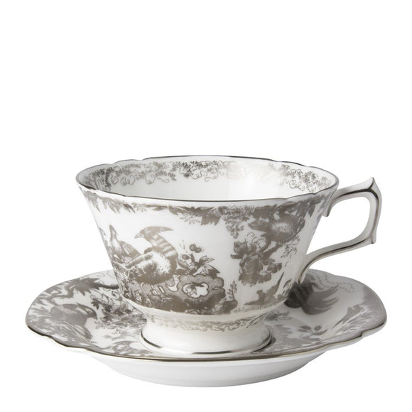 AVES PLATINUM - BREAKFAST CUP & SAUCER