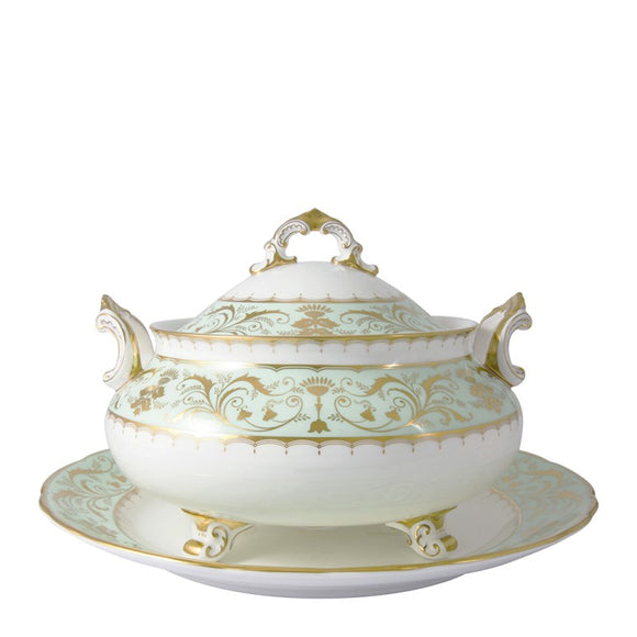 DARLEY ABBEY - SOUP TUREEN & COVER & STAND