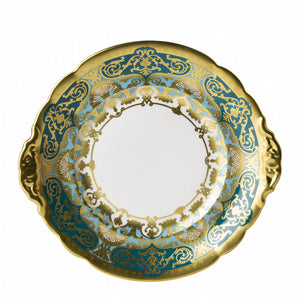 HERITAGE FOREST GREEN & TURQUOISE - BREAD & BUTTER PLATE