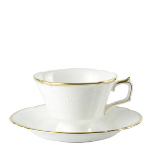 DARLEY ABBEY PURE GOLD - TEA CUP & SAUCER