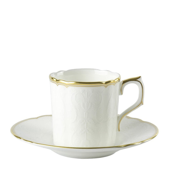 DARLEY ABBEY PURE GOLD - COFFEE CUP & SAUCER