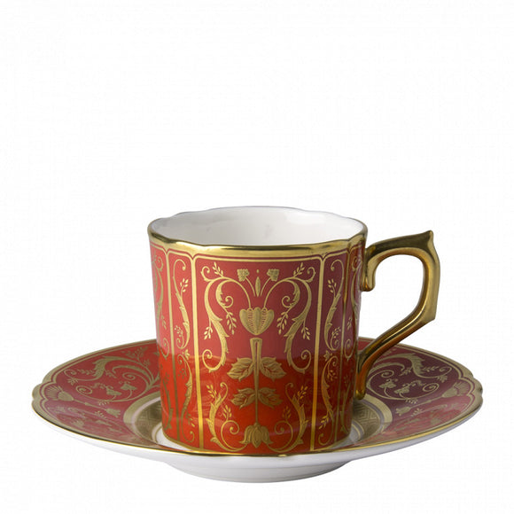 REGENCY RED - COFFEE CUP & SAUCER