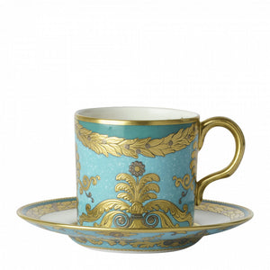 TURQUOISE PALACE - COFFEE CUP & SAUCER