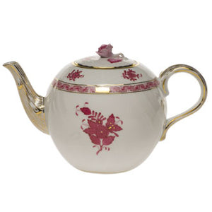 Teapot with Rose Knob - AP