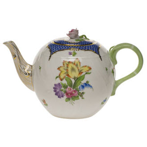 Teapot with Rose Knob - BT-EB