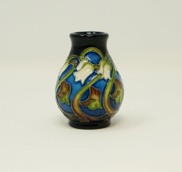 Moorcroft Lily of the Valley Mini