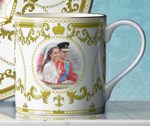William & Catherine Wedding Day Commemorative Mug