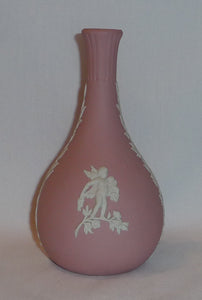 Pink Jasper Cupid Bud Vase