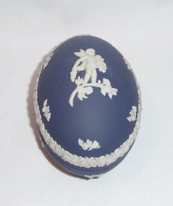 Dark Blue Jasper Egg Box