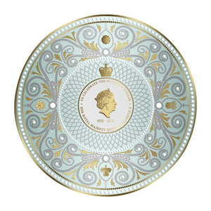 William Edwards Queen Elizabeth II Platinum Jubilee Coupe Plate