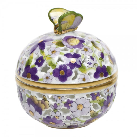 Bonbonniere, Open-work, Butterfly Knob - 06219-0-17 C4