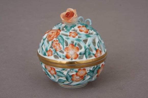 Bonbonniere, Open-work, Rose Knob - 06215-0-09 C1