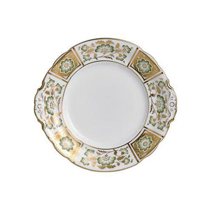 Derby Green Panel Cake Plate