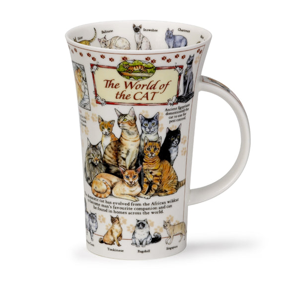 Dunoon World Of the Cats Glencoe shape Mug