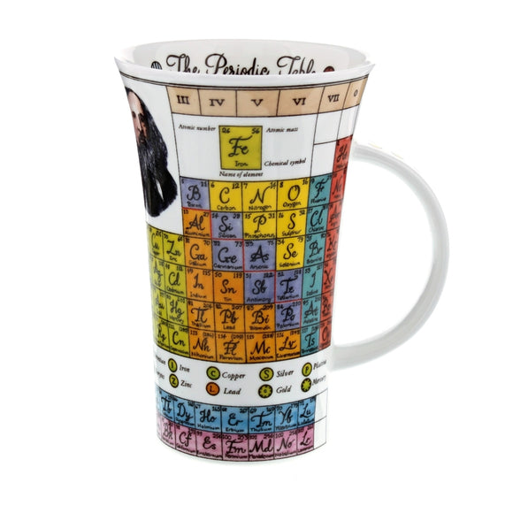 Dunoon Periodic Table Glencoe shape Mug