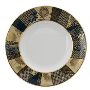 Kimono Taupe Dinner Plate