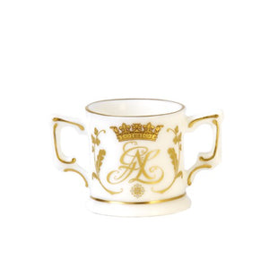 Royal Crown Derby Christening Mini Loving Cup